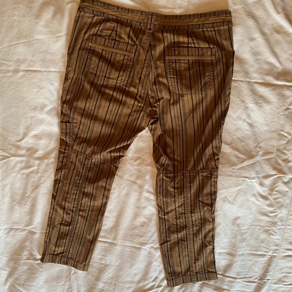 Anthropologie Hei Hei The Wanderer Striped Cargo Utility Pants Size 32 - Picture 5 of 14